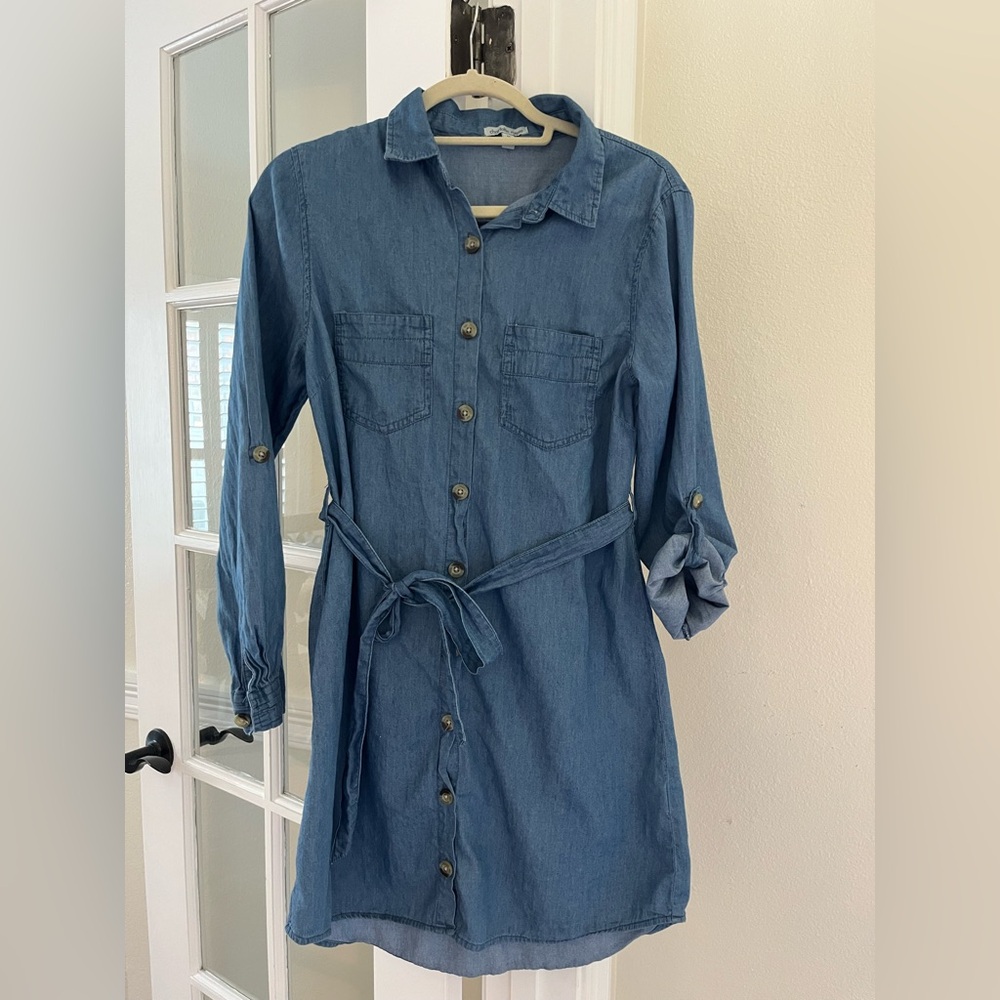 Charlotte Russe Jean button down dress